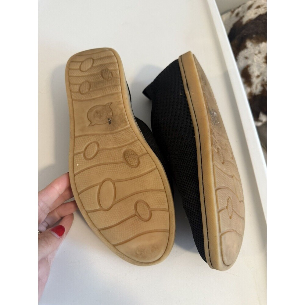 Born Black Knit Comfort Slip-On Sneakers Womens 8 - Picture 5 of 5